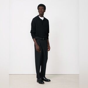 Officine Generale Hugo Black Trousers